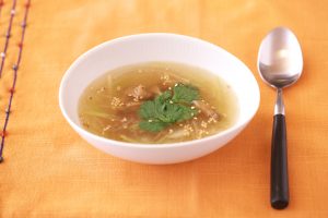 ザーサイの中華スープ