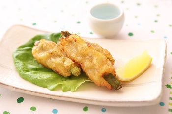 新じゃが&新たまねぎの揚げ物