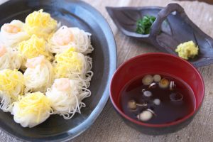 日本酒麺つゆ＋そうめん
