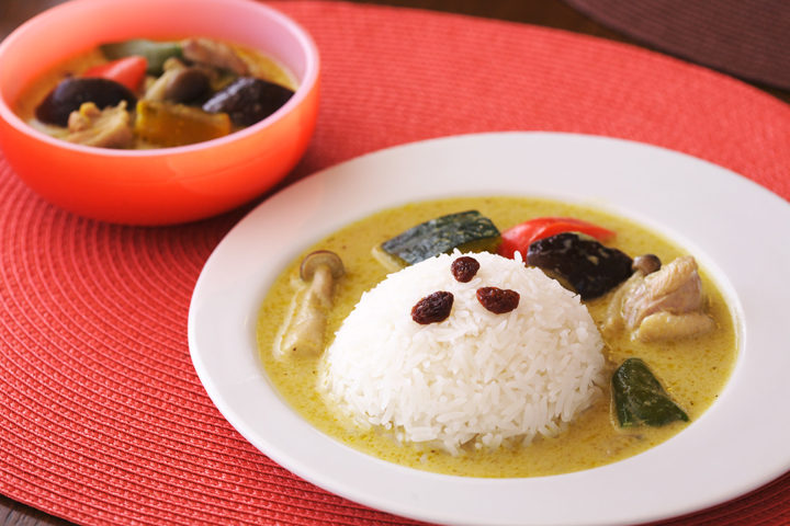 タイ風グリーンカレー