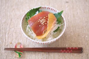 刺身茶漬け