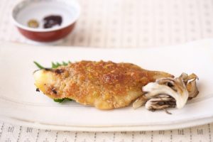 白身魚のねぎ味噌焼き
