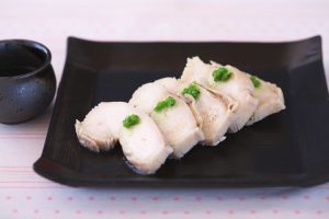 鶏ハム〜柚子こしょう添え