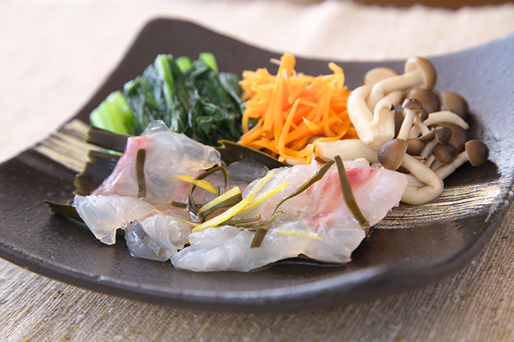 鯛の昆布〆