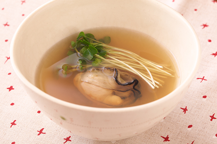 牡蠣のスープ