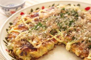 春キャベツのお好み焼き