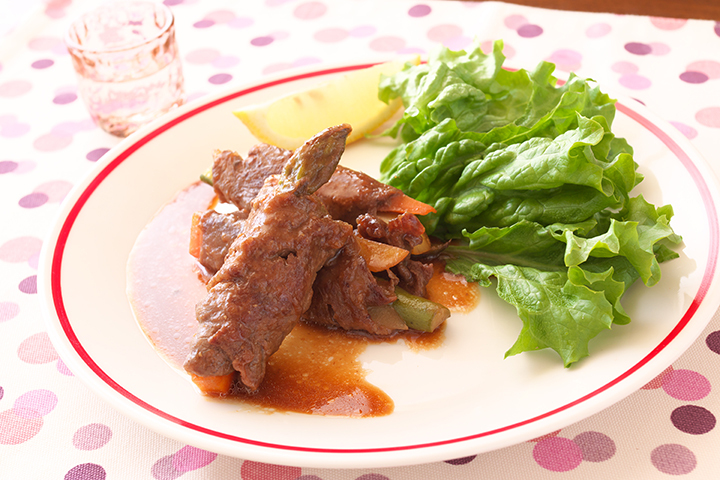 じゃがいもの牛肉巻き