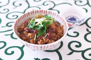 ホタルイカの炊き込みご飯