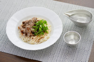 冷やし牛しゃぶそうめん